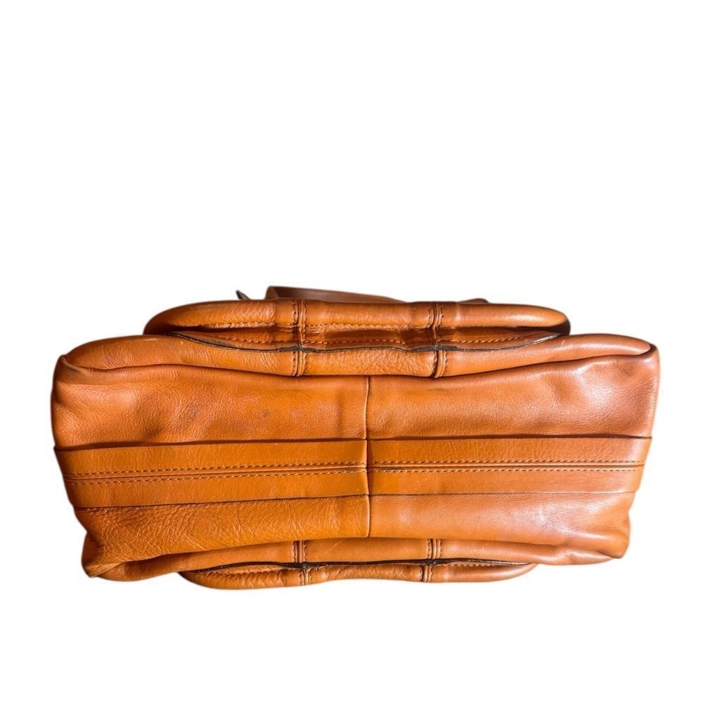 CHLOE Whiskey Brown Leather Small 2way Paraty Satchel - Picture 6 of 16